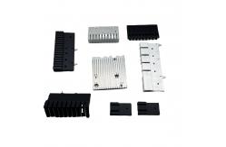 China Sheet Metal Fabrication Custom Aluminum Profile Heatsink CNC Machining Aluminum Extrusion Radiator supplier