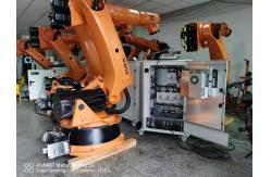 China Stainless Steel Pillow Plate Fiber Laser Welding Machine With KUKA Automatic Robot Arm supplier