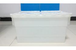 China Standard Size PP Plastic Attached Lid Containers Higher Loading Capacity supplier