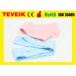 M2208 Disposable Latex Free CTG Belt For Fetal Monitor, Light Blue and Pink Color Fetal Transducer Belt for sale