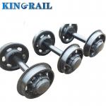 railroad wheelset BS AAR JIS IRS GOST freight and passenger standard and bespoke wheelset for sale