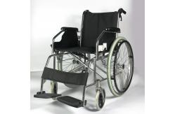 China Collapsible Lightweight Aluminum Manual Wheelchair With Flip Up Desk Armrest supplier
