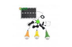 China Reliable LED Solar Light Kits With 5200MAH Lithium Battery supplier