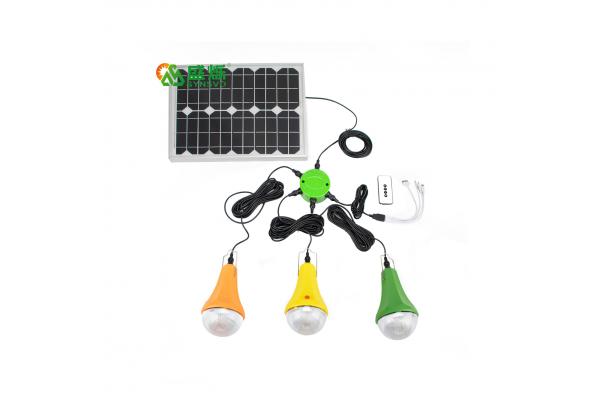 Reliable LED Solar Light Kits With 5200MAH Lithium Battery