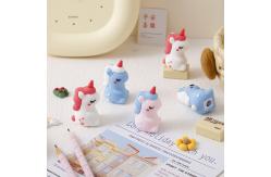 China Mini Kids Pencil Sharpener Stationery Cute Manual Pencil Sharpener Silicone Stationery supplier