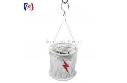 China Stringing Aerial Cable Cylindrical Canvas Tool Bag supplier