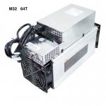 Asic Blockchain BTC Microbt Whatsminer M32 64T 3300W Power Consumption for sale