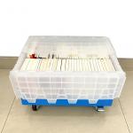 Stack Nest Turnover Attached Lid Container The Perfect Solution for Warehouse Storage for sale