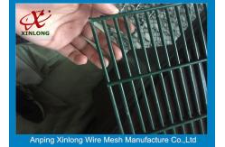China Galvanized Prison Welded Wire Mesh Fence / Anti-climb 358 High Security Fence supplier