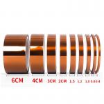 PI Kapton Amber No Residue Adhesive Insulation Heat Resistant Tape for sale