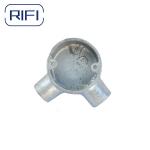 32mm Angle Circular Junction Box Electrical For BS4568 Conduit for sale
