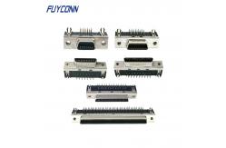 China Right Angle SCSI Connector PCB 14pin 20pin 36pin 50pin 68pin 100pin supplier