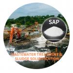 Industrial Super Absorbent Polymer for Rapid Absorption and Leak Control in Non-Toxic Sludge Solidification for sale