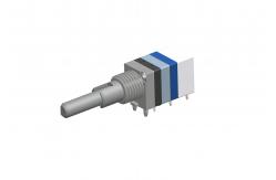 China Double Shaft Integrated Absolute Rotary Encoder Potentiometer With Rotary Switch supplier