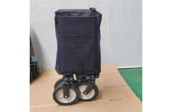 China Heavy Duty Push Pull Outdoor Folding Wagon 60KG Load Capacity supplier