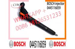 China Common Rail Piezo Injector 0445116019 Diesel Injector 580540211 504341488 0445116059 supplier