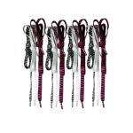 1cm Polyester Braided Cord Flat Drawstring Elastic Shoelace for sale