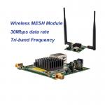 30Mbps IP MESH Module Wireless NLOS Video And TTL Data Radios for sale