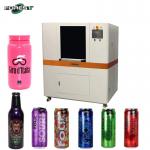 Revolutionize Your Branding: UV Bottle Printer with 3 G5i Heads for Stunning Full-Color Rotary Printing on Glass Bottles for sale
