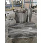 High Temperature Resistance Johnson Vee Wire Screen For Length 0.25m-3m for sale