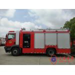 210kw 4x2 Drive Foam Fire Truck With Front Winch And Independent Crew Room for sale