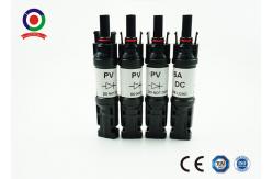 China UV Resistant  Solar Panel Cable Connectors In Line Diode Standard Module Design supplier