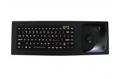 China EMC USB Rugged Military Backlight Keyboard 87 Keys With Stroke 1.50mm supplier
