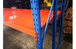 China Three - Upright Frame Steel Plate Light Duty Rack For Warehouse Storage supplier