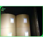 80 100 120 135 145gsm One Side Coated Paper , White Kraft Paper Roll In Reel / Sheets for sale