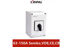 China PA PC Copper Waterproof Changeover Switch IP65 3 Phase 230-440V supplier