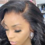 10A Malaysian Lace Frontal Wig Body Wave 13x4 HD Lace Front Human Hair Wigs for sale