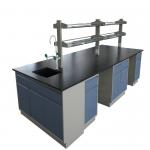 W750mm T1.0mm Test Bench Steel Laboratory Furniture for sale