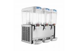 China Three Tank Coold Hot Stirring Cold Drink Dispenser With Stainless Steel Spout supplier