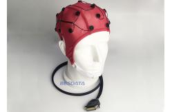 China Soft EEG Electrode Cap EEG Hat With Excellent Electrical Conductivity Electrodes supplier