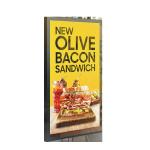 Retail Store 49 Inch Window Lcd Display 3500 Nits High Brightness for sale