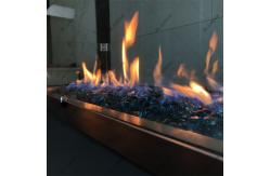 China Rectangle Garden Gas Fire Pits Table Gas Outdoor Propane Firepit supplier