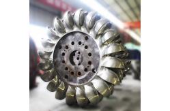 China Low Rpm Water Wheel Generator Kit Pelton Runner Mini Hydroelectric Generator supplier