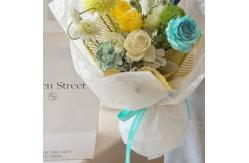 China OPP Bouquet Wrapping Paper Matte / Nosa Transparent Flower Packaging Material supplier