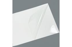 China Customizable 47mic PET Transparent Waterproof Self-Adhesive Label supplier