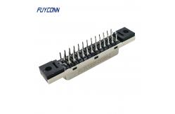 China SCSI Female Vertical PCB Connector, 14P 26P 50P SCSI Connector supplier