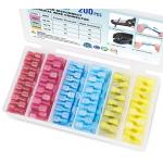 Durable Quick Wire Disconnect Terminal Kit Male Female Nylon Spade 200pcs for sale