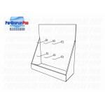 Eco Friendly Cardboard Counter Display Peg Hook 350gsm CCNB