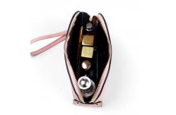 China Recyclable Half Moon Shape Makeup Travel Bag With Tassel supplier