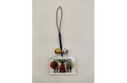 China OEM  Unique Modeling Design Laser Engraved Acrylic Keychain Picture Keychain supplier