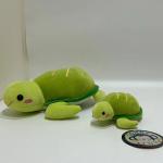Kawaii Sea Animal Small and Big Turtle Toy Elastic Super Soft Stuffed Toy for sale
