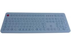 China Robust polycarbonate cased washable membrane keyboard with numeric keypad supplier