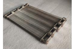 China Flat Flex Freezer Ss201 0.8mm Spiral Mesh Belt supplier
