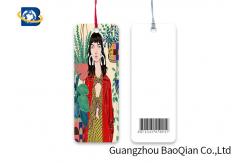 China Offset Printing Custom Printed Bookmarks PET / PP Material Multi Shape Choice supplier