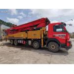 2019 Used Sany Concrete Pump Truck 56m With Delivery Pipe Diameter 125mm On VOLVO Truck for sale