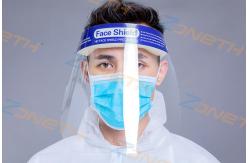 China High Transmittance PET Medical Grade Face Shield supplier